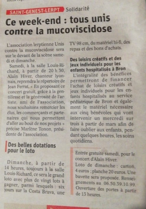 UnisContreMuco's tweet photo. Nous vous attendons ce we !! @mucoviscidose @breathinggames @associationmuco @DevillePaul @UnMondeSansMuco @A_GregLemarchal @ensemblausommet https://t.co/q9WhuEjD35