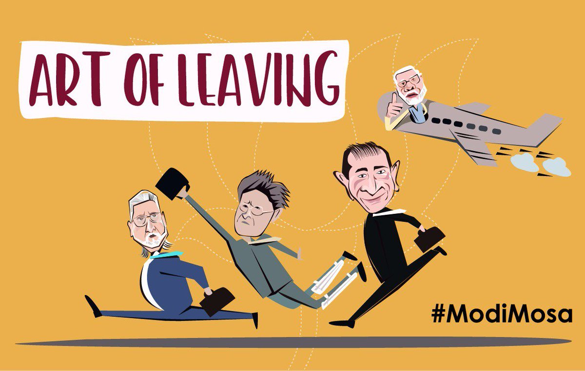 incbhalki's tweet photo. Modi made Indian economy  disaster by helping the chors to fly away from the India #ModiMosa https://t.co/EYWpKGVa2g