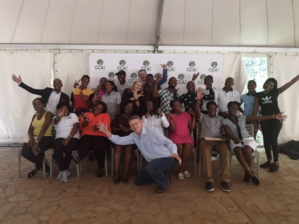 CCAZ2's tweet photo. A big thank you to all those who made the #bootcamp2019 a resounding success.We had lots of engagement with our facilitators and thank you #chengetasafari for the fresh food and warm hospitality. @ZOLconnect @stewardbank @NMBBankZim  @ZimnatOfficial @ZetdcOfficial @Harambee4Work https://t.co/plMPpTV04P