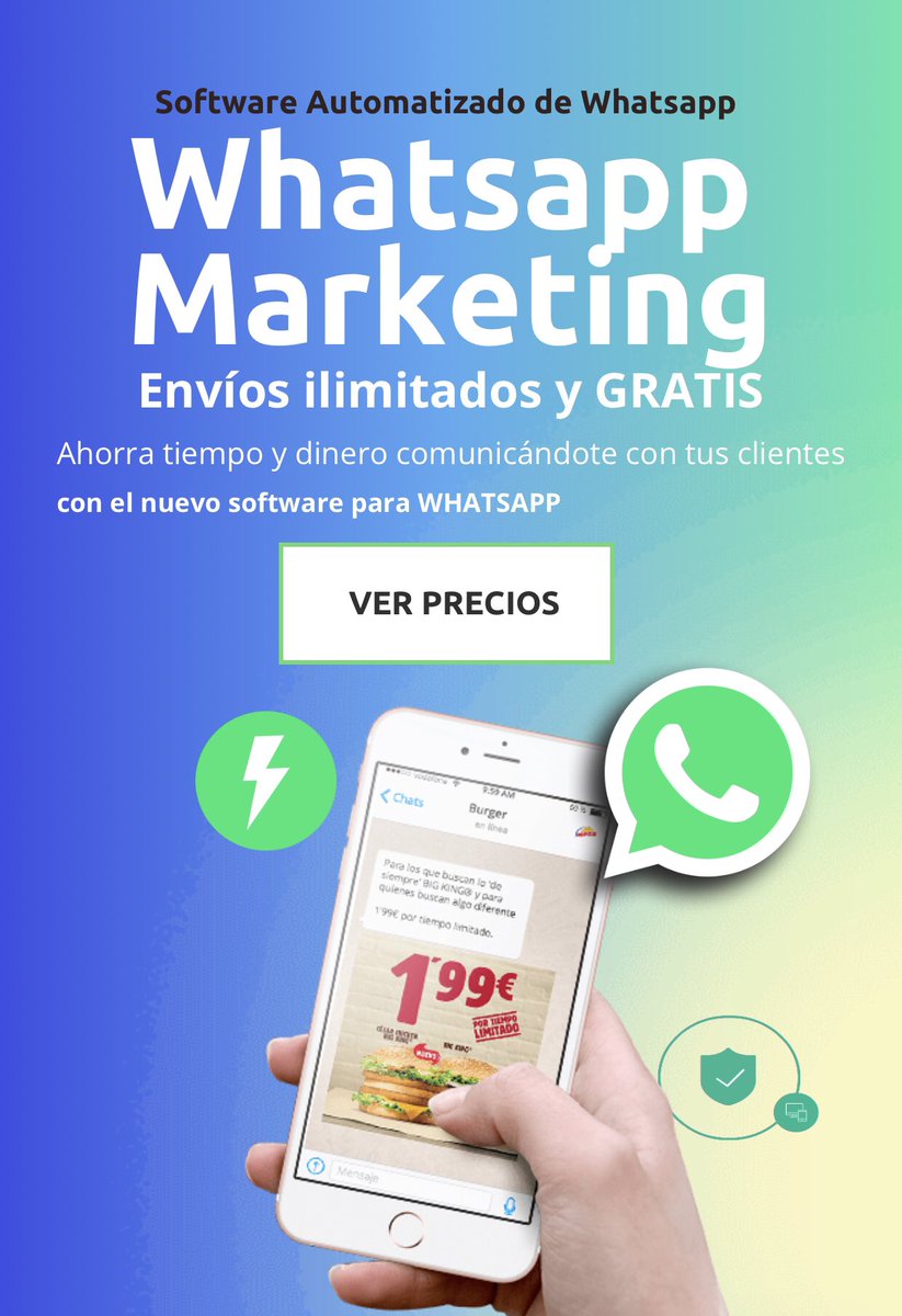 Prueba nuestro nuevo software de WhatsApp Marketing whatsflash.com 

#WhatsappMarketing #Whatsappmasivo