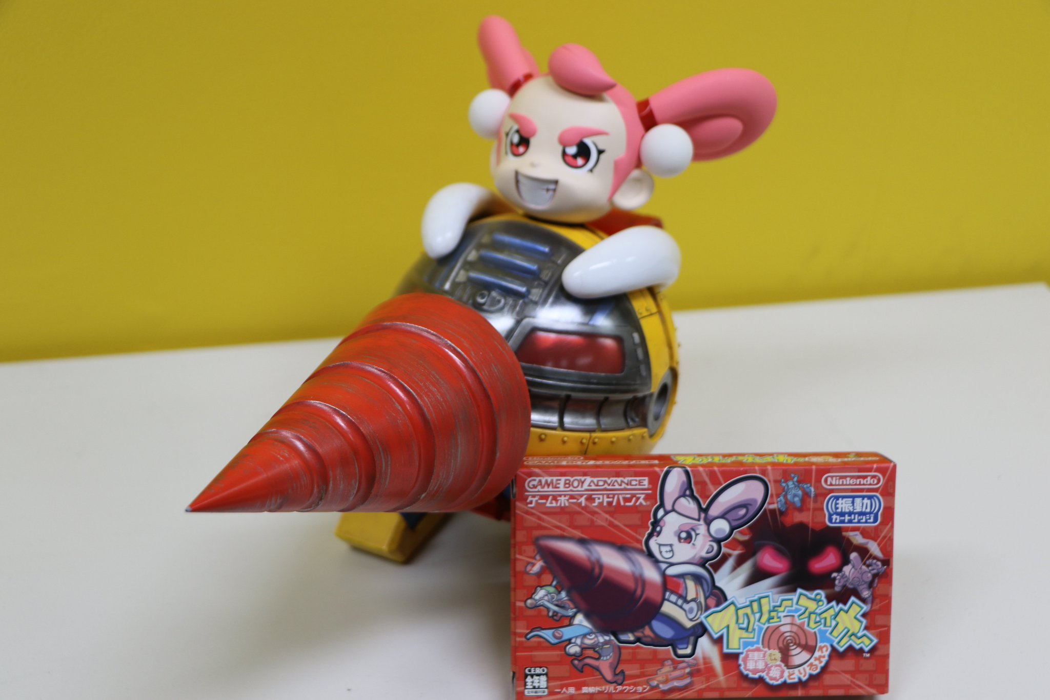 スクリューブレイカー 轟振どりるれろ （中古】GBA）ｽｸﾘｭｰﾌﾞﾚｲｶｰ