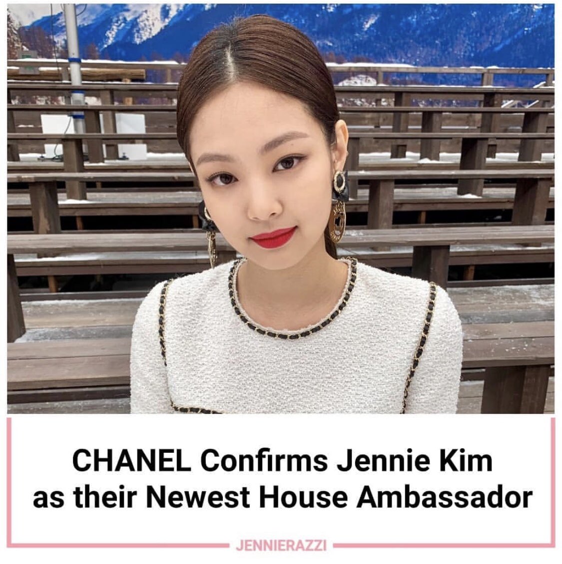 CHANEL TAPS JENNIE AS HOUSE AMBASSADOR