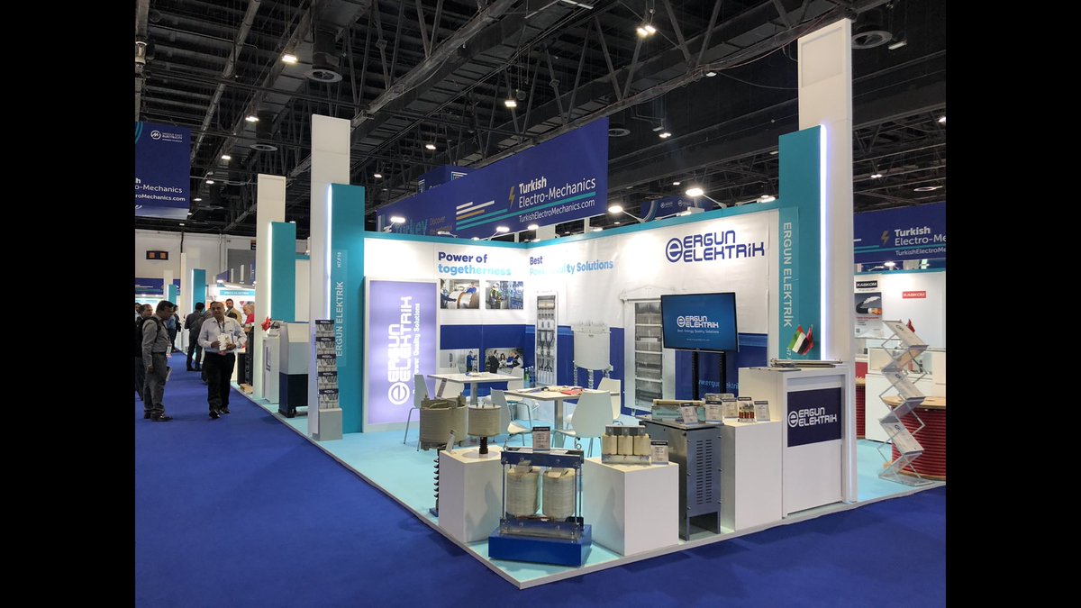 ergelk1980's tweet photo. We had a great start at @meelectricity with many visitors and many efficient talks on #powerquality . https://t.co/OjVsISlLqU