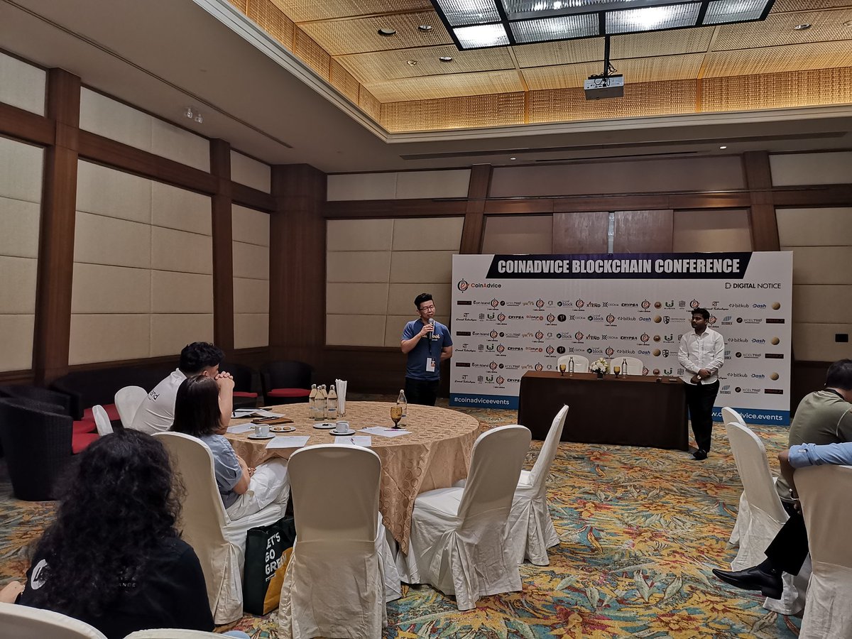 P1_sto's tweet photo. Our last day at Coinadvice blockchain conference 2019 at Pattaya, Thailand . See you next time. @P1_sto 👍🇹🇭 https://t.co/hJXJIM56Qr