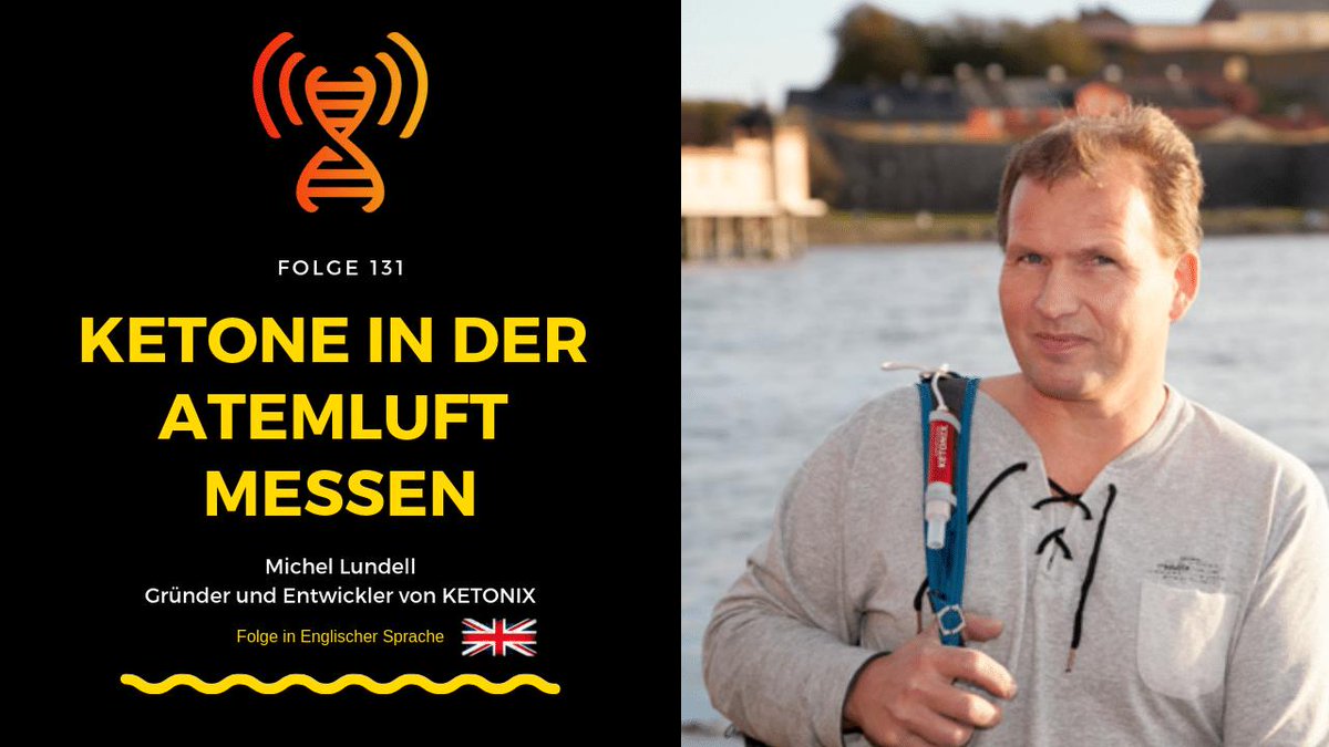 Ketone in der Atemluft Messen - Interview mit Ketonix Gründer Michel Lundell (Englisch) paleolc.com/2tQF2Jd Evolution Radio Show Folge 131 <a href="/PaleoLC/">Mag. Julia Tulipan MSc.</a>
