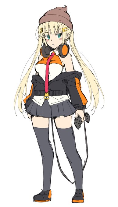 なんか知人の間でバ美肉の話題が出てたので雑に考えた草衣うん子ちゃんです。デビュー予定はありません💩 