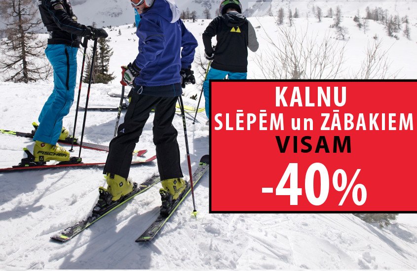 Karstais piedāvājums! 🔥
VISĀM Fischer kalnu slēpēm un slēpju zābakiem ❗️40% atlaide❗️Nenokavē savu izmēru ⛷ mysport.lv/lv/kalnu-slepo…
📍Veikali Rīgā Dārzciema 60 un Pārdaugavā A7 t/c