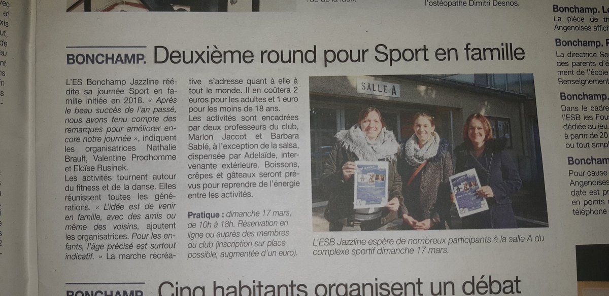 Jazzline53's tweet photo. Sport en famille approche à grands pas!! Alors n'hésitez plus et allez vous inscrire :
https://t.co/Zaij03hsGW https://t.co/l0Eerky3Sf