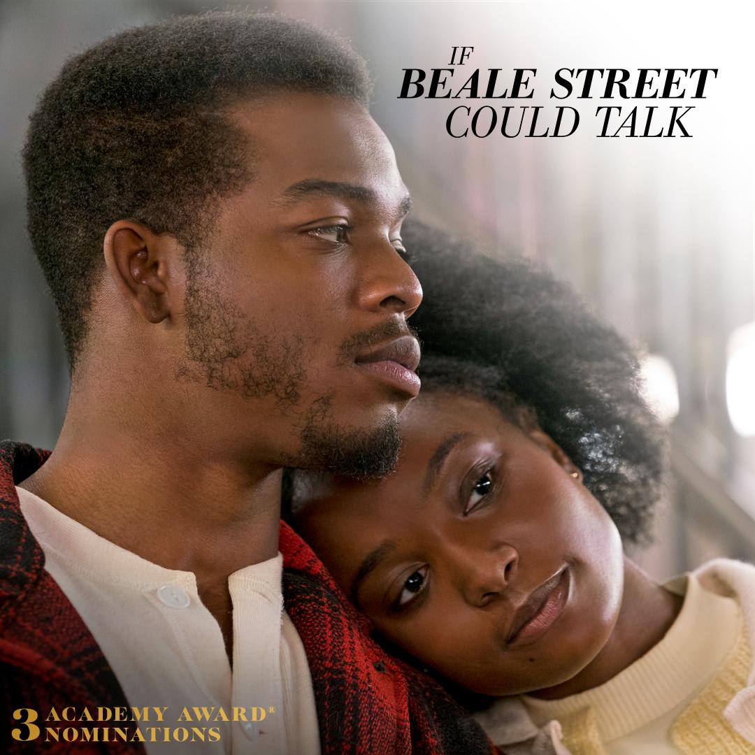 Fall in love on #BealeStreet. 

Nominated for 3 Academy Awards, IF BEALE STREET COULD TALK is available on Digital March 12 and on Blu-ray™ &amp; DVD March 26. bit.ly/IfBealeStreet