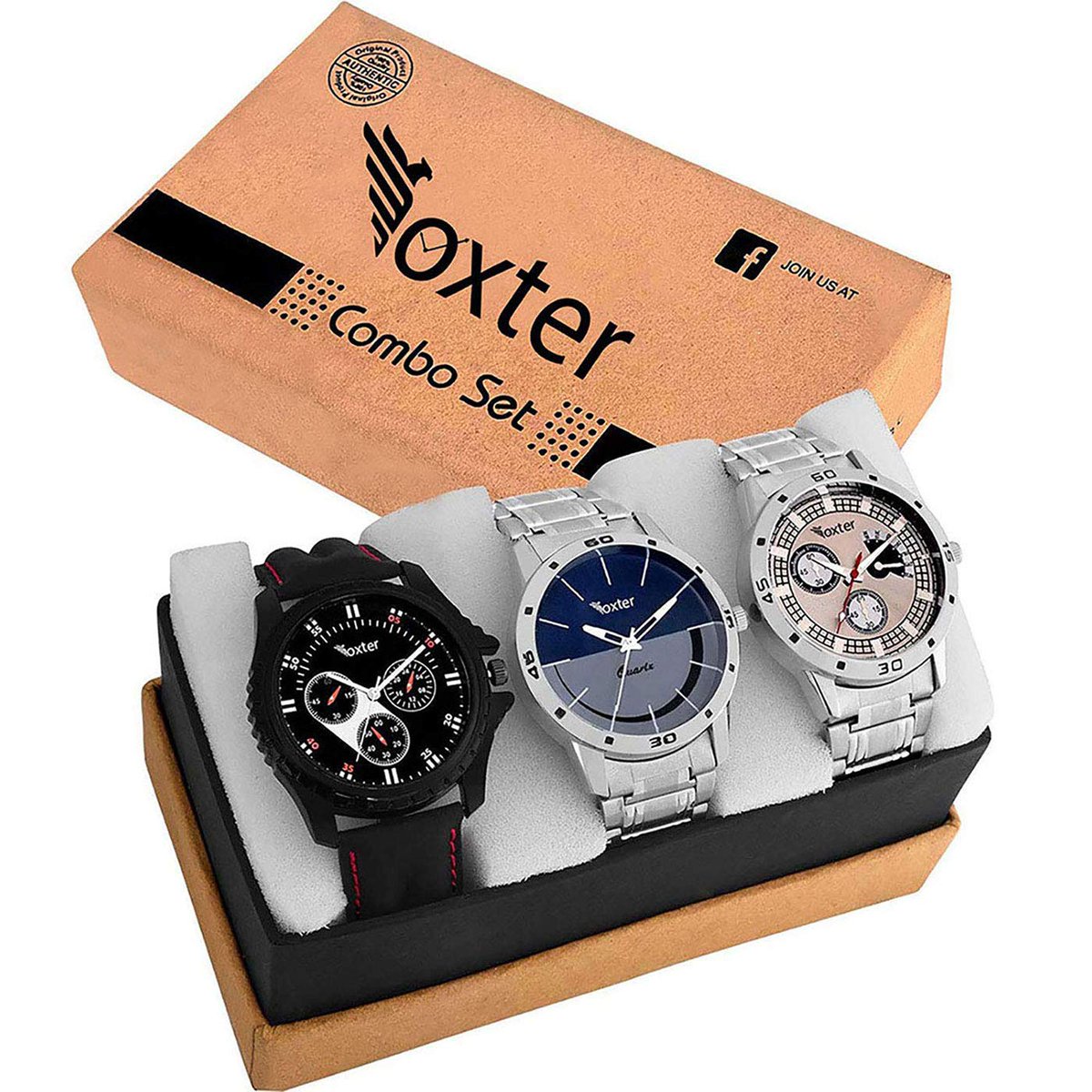 TechhelperGayur's tweet image. Foxter Quartz Movement Analogue Display Multicoloured Dial Men&apos;s Watch(ARMBLK~27GREY~27SMILY) - Pack of 3
Foxter Quartz Men&apos;s Watch Only Rs 470 And Save Rs  2,629.00 (85%)
Buy Now Limited Time Offer Big Bumper Sale!!!😱😱
Click This Link👇👇👇
amzn.to/2C73rim