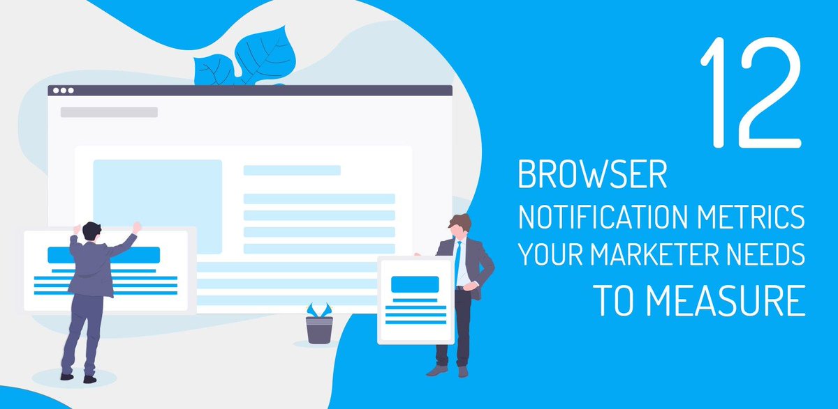 WigzoTech's tweet image. If you’re using browser push notifications for a marketing campaign 📊 , here are the metrics you need to consistently monitor 🧐 and optimize for better results 📈.

👇 click to read more.
buff.ly/2Txhkjz

#wigzo #pushnotifications #browsernotifications #personalization