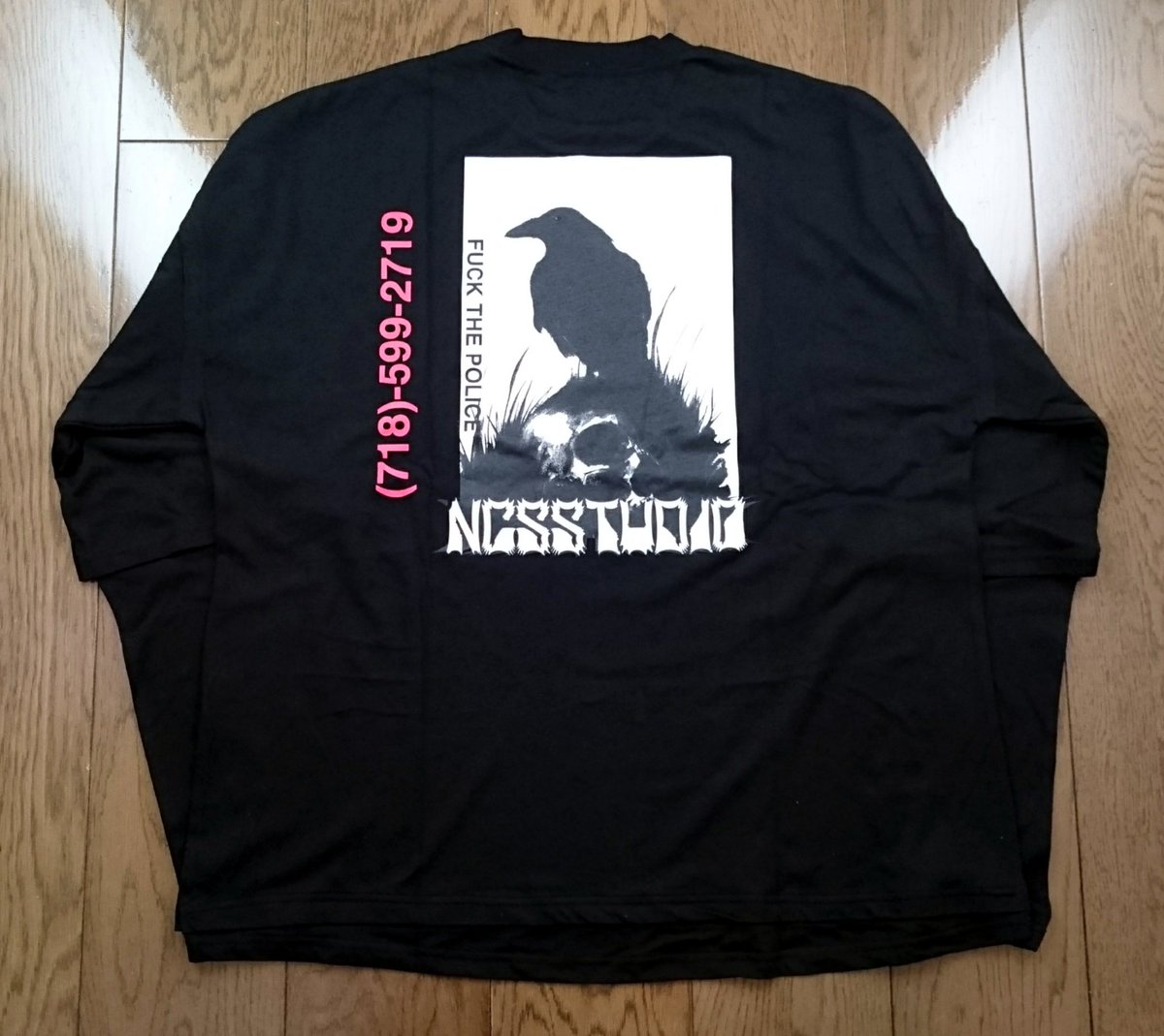 jungroove0's tweet image. [NYC便入荷]

NOT COMMON SENSE:FUXX THE POLICE LAYERED L/S TEE ￥12,800-＋tax

#notcommonsense #ncs #jungroove