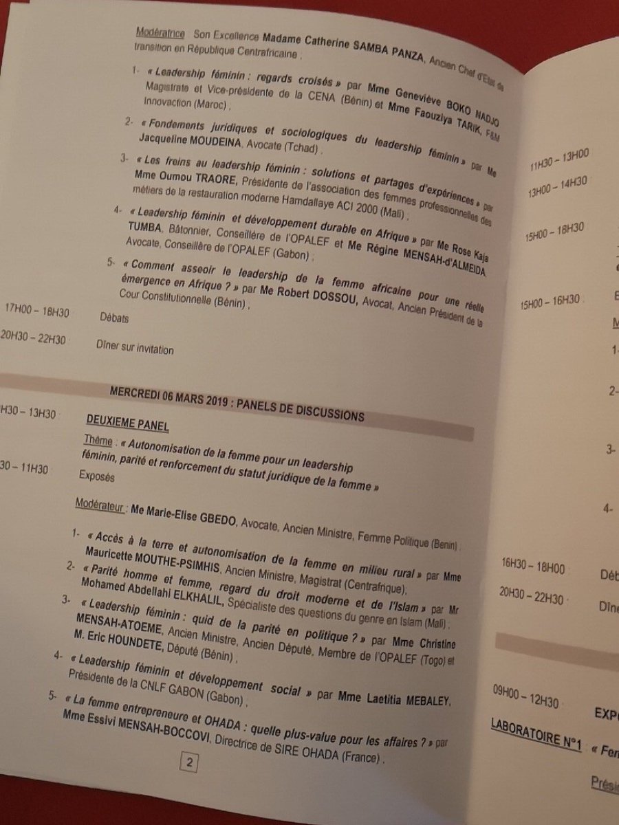 LaetitiaMeb's tweet photo. #Benin j'ai l'honneur d'intervenir ce matin au Forum International sur le #leadership Féminin sur la thématique "Leadership féminin et développement local" #Gabon @calfgabon https://t.co/AxpjkgJtUk