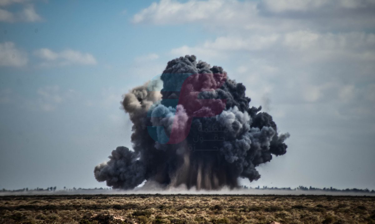 free_fields's tweet photo. Together with @GCS_2016 and the Libyan Mine Action Center, 3F successfully conducted Bulk demolition of 7 Tons of ammunition in Misrata #Libya. The project is supported by @UNMAS @AmbaFranceLibye @SpainMFA https://t.co/ZJKDB24Vga