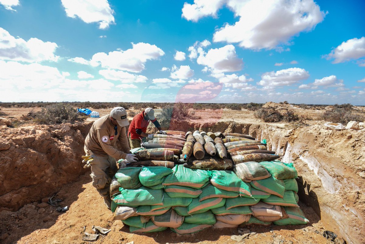 free_fields's tweet photo. Together with @GCS_2016 and the Libyan Mine Action Center, 3F successfully conducted Bulk demolition of 7 Tons of ammunition in Misrata #Libya. The project is supported by @UNMAS @AmbaFranceLibye @SpainMFA https://t.co/ZJKDB24Vga