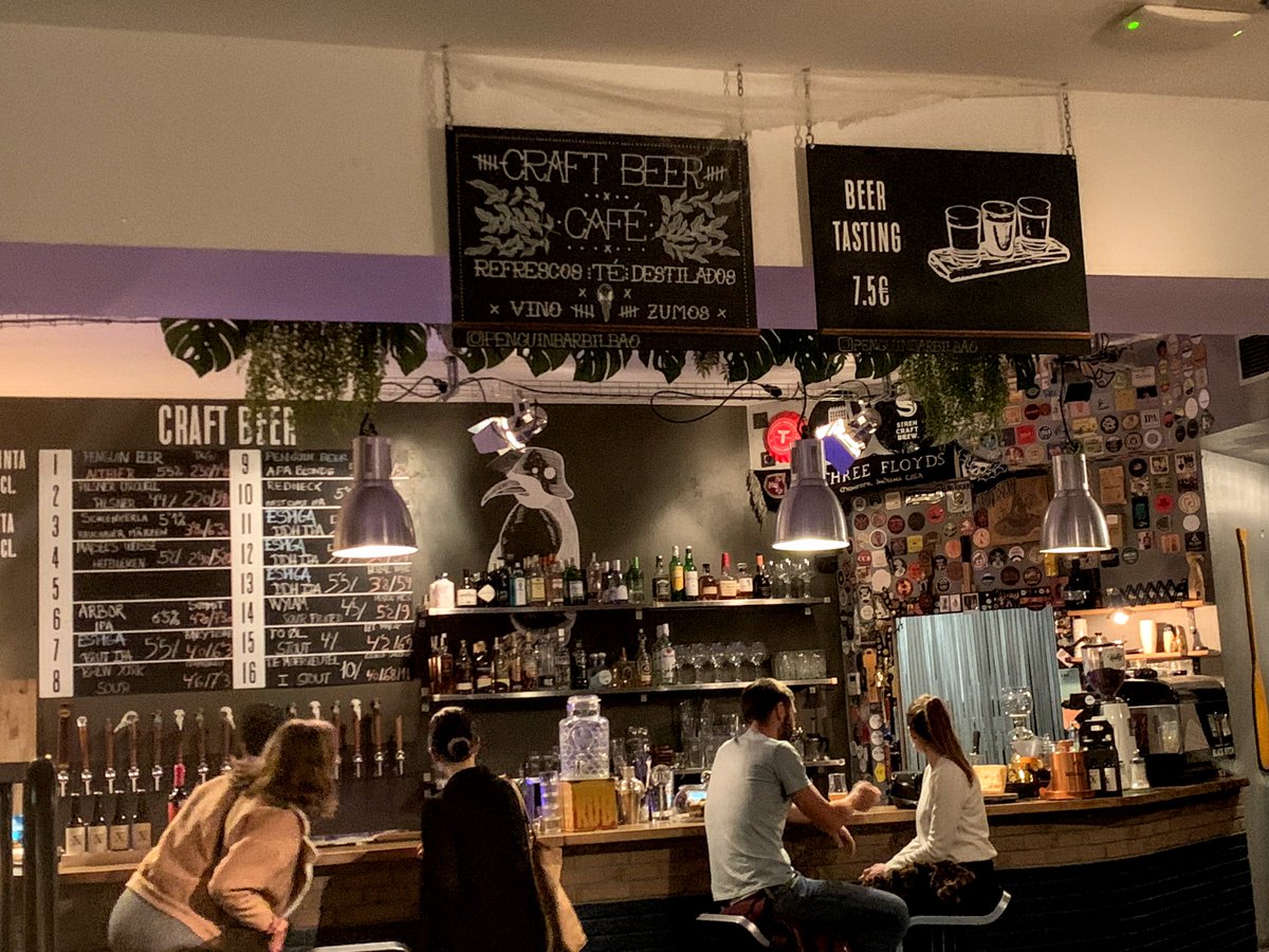 <a href="/TxorierriGaraga/">TxorierriGaragardoak</a> Hay que ir a probar la cerveza 🍺 de <a href="/TxorierriGaraga/">TxorierriGaragardoak</a> al Penguin bar en Bilbao 👌🏽#CraftBeer #cerveza #Garagardoa