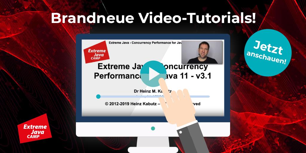 ExtremeJavaCamp's tweet photo. 🎥 Jetzt schon mal ein kleiner Vorgeschmack auf die Top-Themen des #ExtremeJavaCamp mit den brandneuen Video-Tutorials von @heinzkabutz! Unbedingt anschauen - es lohnt sich! 🤩 ➨ https://t.co/DgN4CfOofl https://t.co/We3TaD9l18
