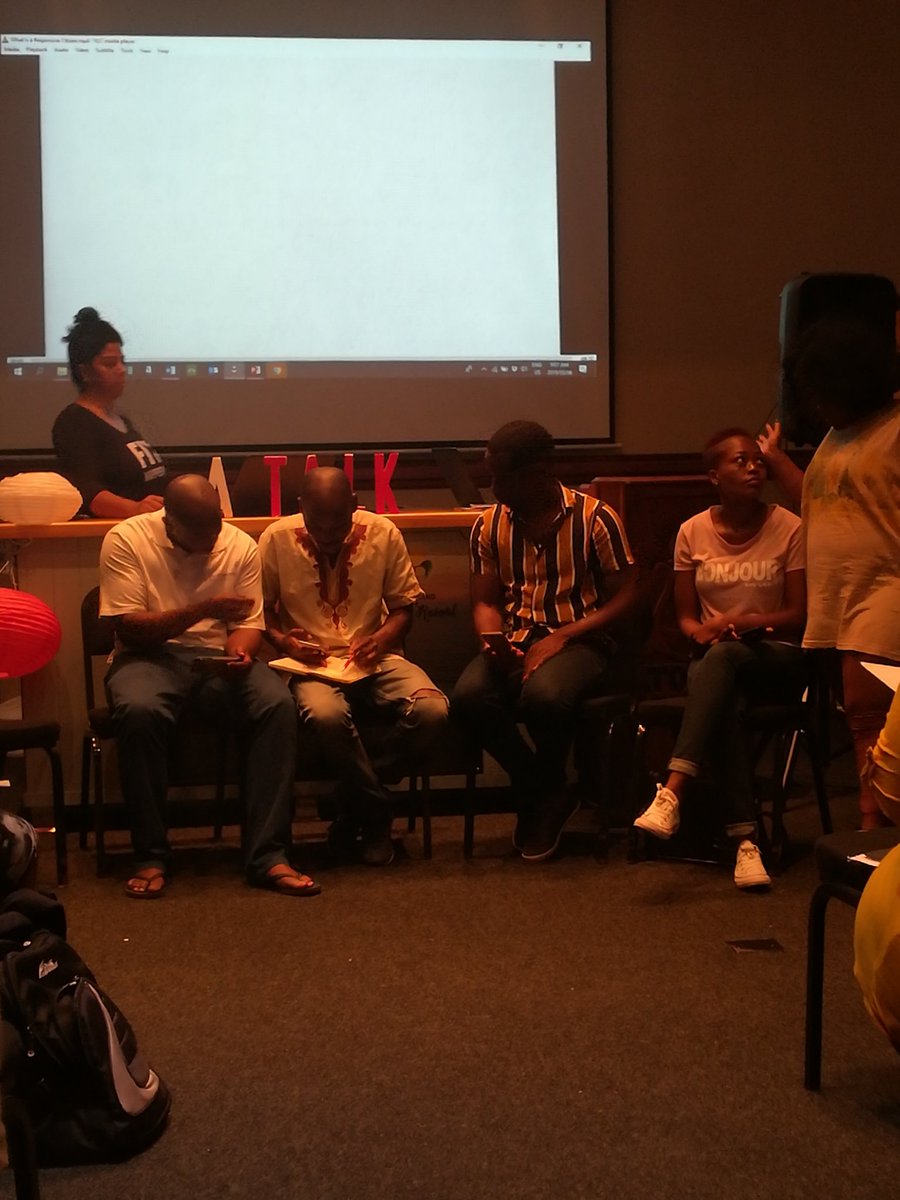 louise_tinte's tweet photo. #Youthmakinglocalgovernmentwork
#ActivateSONA
Getting ready for "A Talk". https://t.co/BeZXW9OSwF