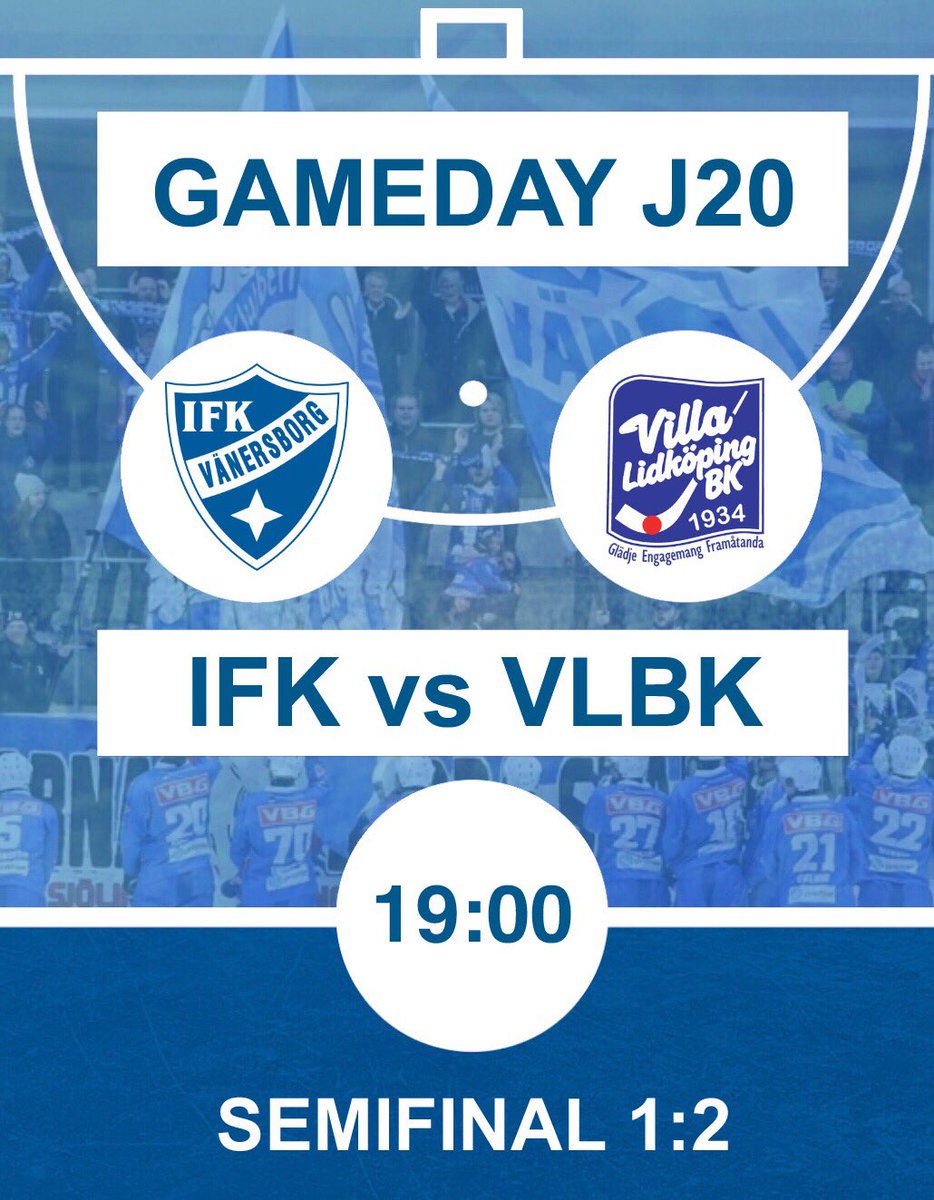 Varmt välkomna till kvällens semifinalmötet mot <a href="/VillaLidkpingBK/">Villa Lidköping BK</a> J20
