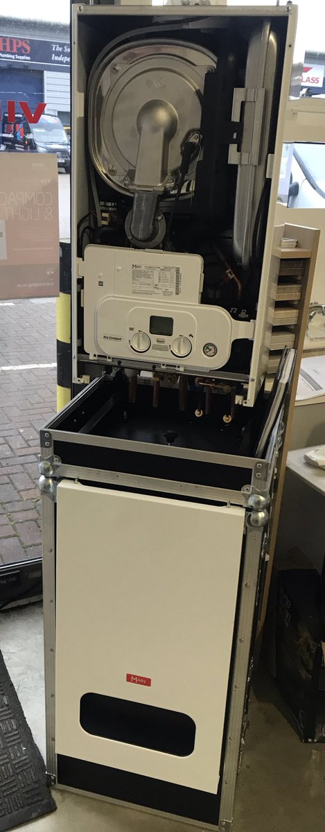 LG_DanDeakin's tweet photo. Do you shop at @MPHmerchant in Dorset? Do you need a cupboard fit boiler with brass parts? Do you want to offer your customer a 5 year warranty? Fancy a bacon Roll? Come and see the @MainHeating #ecocompact in #Poole this morning https://t.co/ObmmOKbzBg