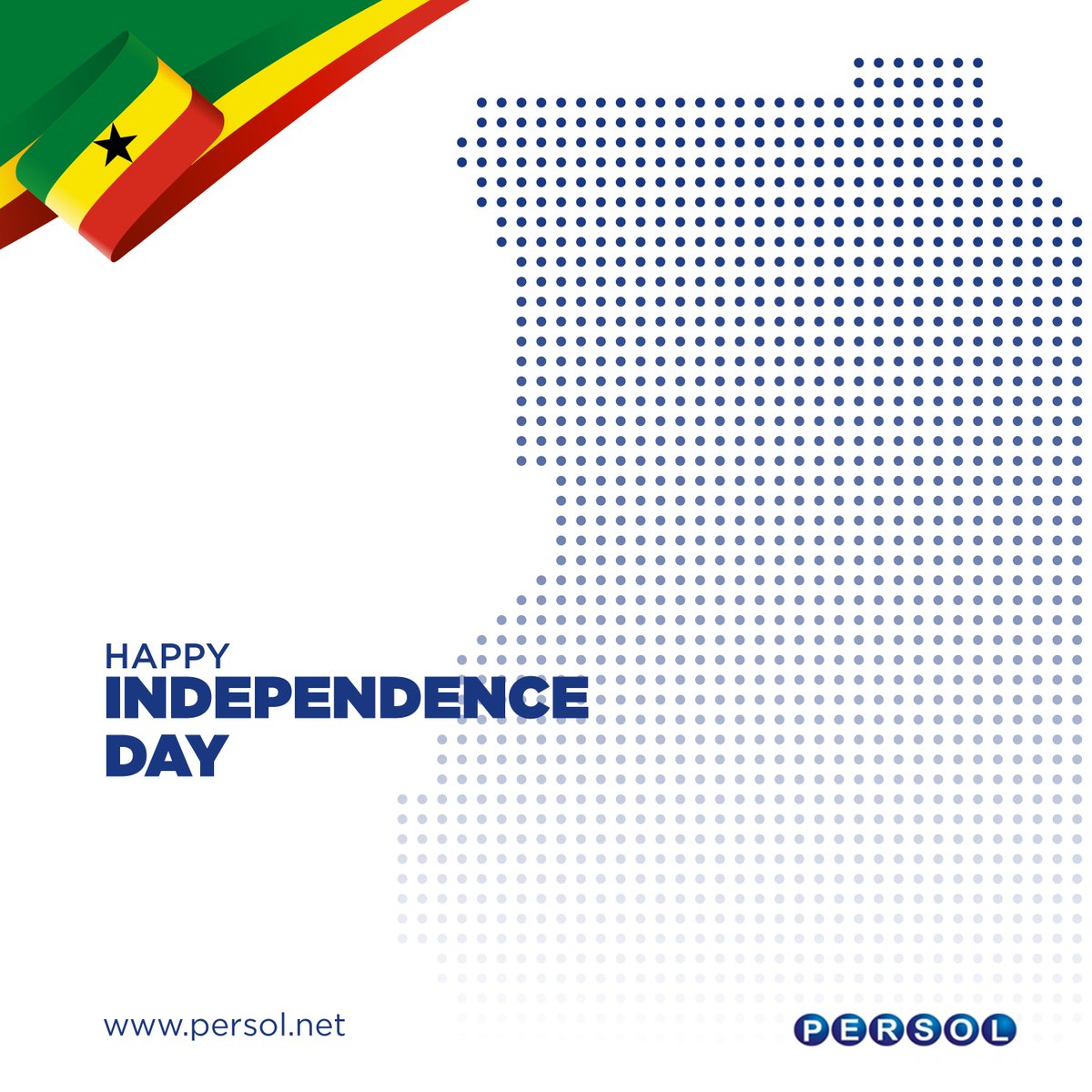 Persolgh's tweet image. Happy Independence Day. 
#Ghana@62 #Independenceday #PersolSystems