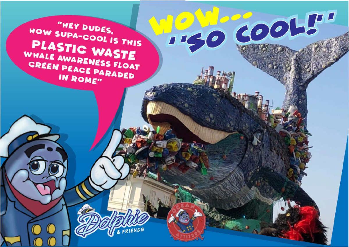 "WOW...Guys, How cool is this whale float produced by 'Green Peace' to create awareness about plastic in our oceans. 
#greenpeace #oceanworrior #oceanelders #conservationeducation #oceanmagazine #guyharvey #wylandmarineartist #nationalgeographic #aquavision