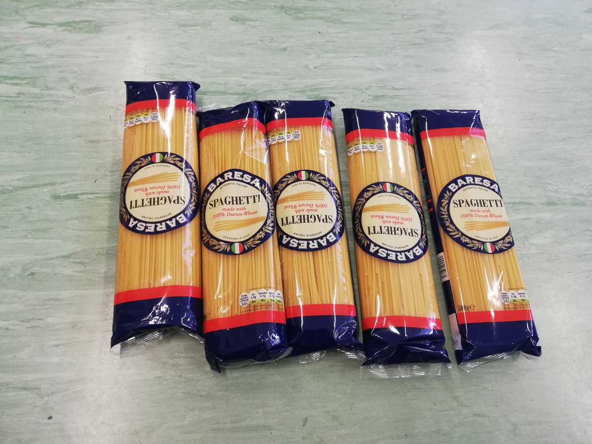 1stErica's tweet photo. This week we took the challenge to see if we could build a bridge out of spaghetti, strudy enough to hold a tin of peas. We'll post results later in the week. #EngWeek2019 #spaghettibridge https://t.co/Skw2fFCNqV