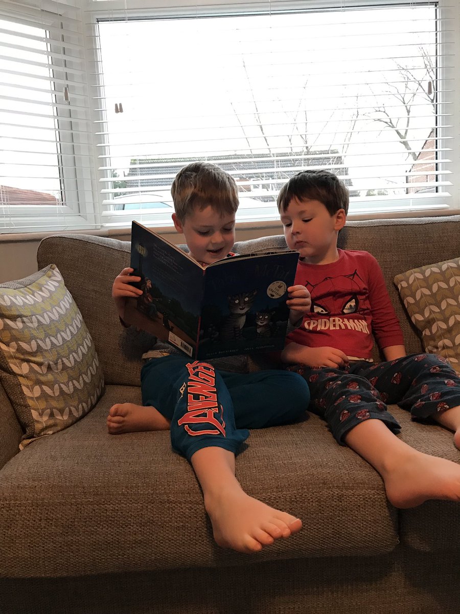 rachdutt's tweet photo. Danny thinks anything about underpants is very funny!! Also loves now being able to read stories to his little brother. #MVlovetoread #DDY1 https://t.co/NfzbrkS6kb