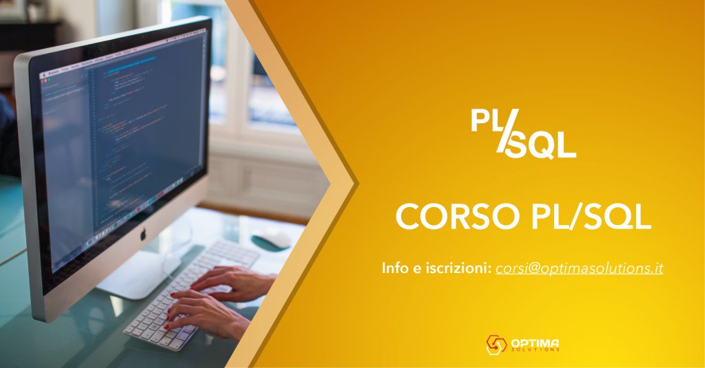 OptimaSolution5's tweet photo. 📲 Partecipa al nostro corso PL/SQL 📝

Optima Solutions organizza corsi di #PLSQL nelle sedi di Padova, Roma e Milano.

Per info e iscrizioni: corsi@optimasolutions.it

Visita il nostro sito per scoprire di più sui nostri corsi 
👉 https://t.co/fAyHsyFyB7 https://t.co/mPT0sTXDEt