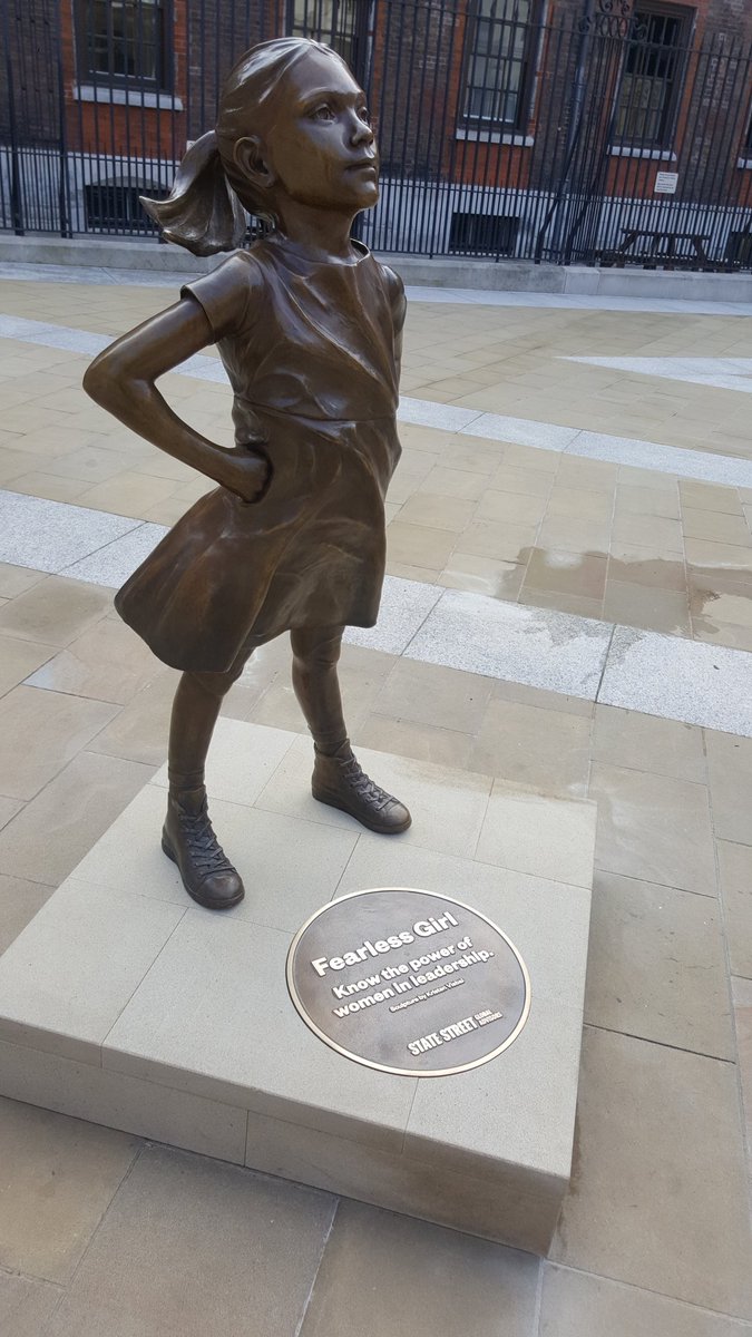 fone mechanics (@fonemechanics) on Twitter photo Striking & inspiring replica of Kristen Vishal #FearlessGirl sculpture in <a href="/p_sq/">Paternoster Square</a> <a href="/StPaulsLondon/">St Paul's Cathedral</a> <a href="/cityoflondon/">City of London</a> for the next few months courtesy of @StateStreetGA Striking & inspiring replica of Kristen Vishal #FearlessGirl sculpture in <a href="/p_sq/">Paternoster Square</a> <a href="/StPaulsLondon/">St Paul's Cathedral</a> <a href="/cityoflondon/">City of London</a> for the next few months courtesy of @StateStreetGA