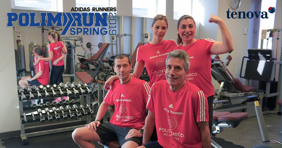 Runners, are you training for #PolimiRun Spring 2019? #Tenova athletes are fired-up! They are getting fit in the company gym to run with the students of <a href="/polimi/">Politecnico di Milano</a> on May 19, in Milan. Together to bring life to the #Milan of the #future!