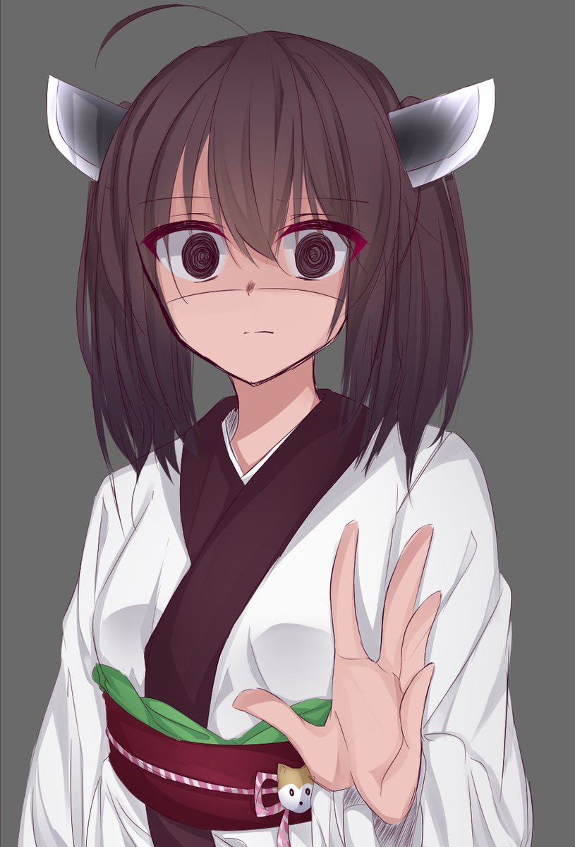 結月ゆかり 「お題:ゆかりさんとウナちゃんが仲良くしているのを、とてつもないオーラを放ちながら」|キノ@ペンタブ練習中のイラスト