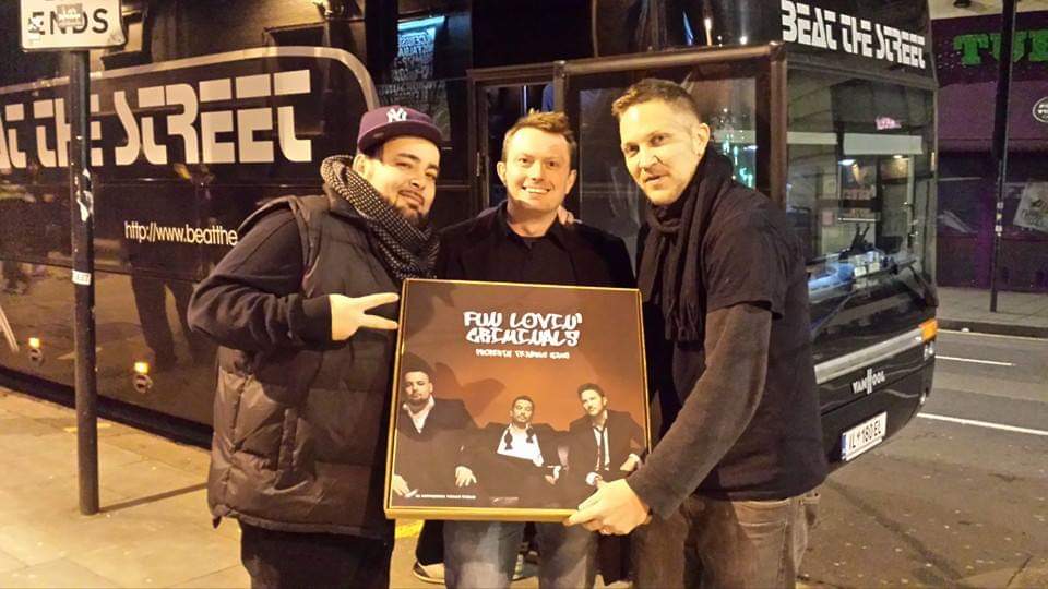 Gazzaro's tweet image. Oh, and they would, dear reader. Looking forward to this Saturday's gig too #anothermimosa #jeah @funlovincrims @BrianFastLeiser @frankflc3 @OfficialHuey