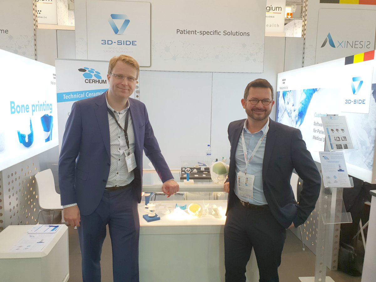 Wallonia_BE's tweet photo. #revolutionaryprocess @Cerhum3D is looking to raise €2.5 million from private investors to finance the development of a customised ceramic graft !
https://t.co/FFmidd4S7c https://t.co/GwyJhB3Lvk