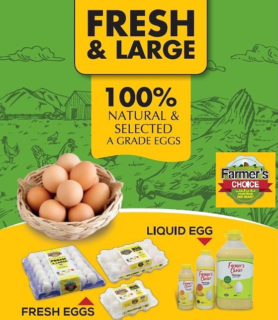 aramtecUAE's tweet photo. A simple way to healthier 'U' -  Farmers Choice 'A' Grade Eggs &amp; Liquid Eggs.#aramtec #foodfromtheheart❤ #aramtecuae #farmerschoice #eggs #naturaleggs #liquidegg #egglovers #eggsforhealth #organiceggs #browneggs #Agradeeggs #quality #tasty #HealthyLife https://t.co/nmwBPblYQF