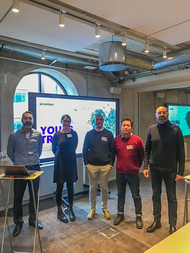 We're ready for our Yours Truly #financialservices breakfast event! Financial Services Director Ammad Butt will start out with discussing customer expectations!