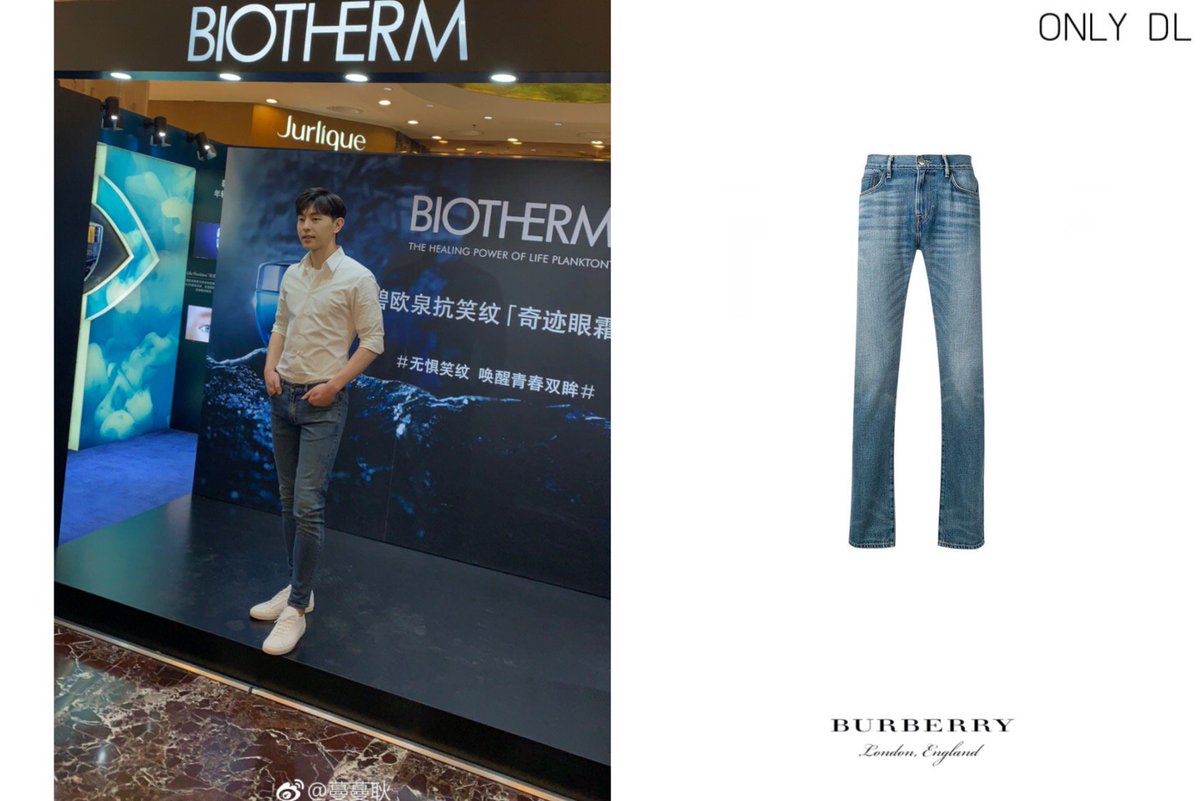 Ameeramy6gmail1's tweet photo. Denglun outfit today looks great!! #Biotherm #allendeng1021 #Denglun #邓伦 #등륜 Cr #onlyDL https://t.co/iVpzCpql0K