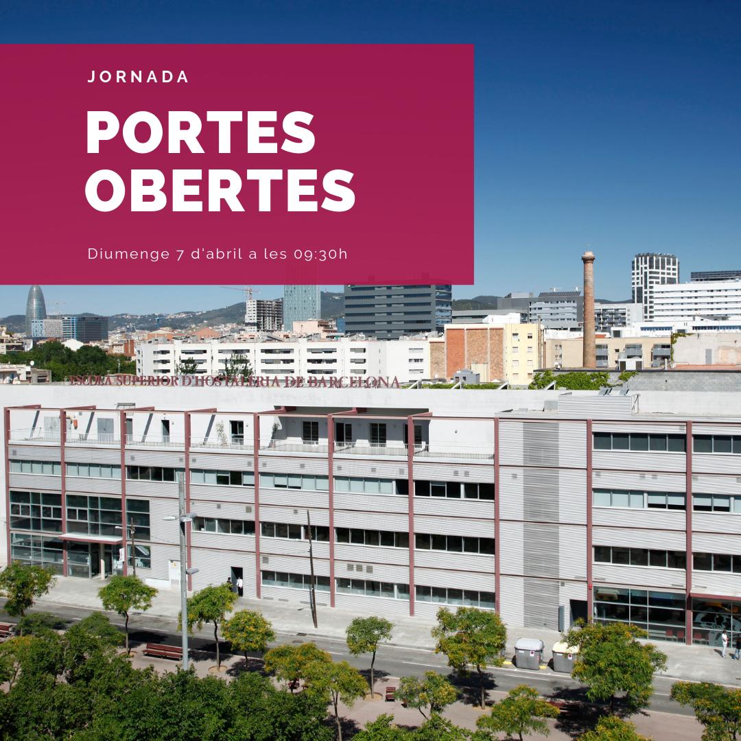 ESHOBescola's tweet photo. 👉 El diumenge 7 d'abril no podeu faltar a la Jornada de Portes Obertes de l'ESHOB.

👨‍🍳 Serà una oportunitat per veure les nostres instal·lacions, conèixer l'oferta formativa, parlar amb els professors i alumnes i participar en diverses activitats i tallers.

🤩 Us hi esperem! https://t.co/srZ6aLfa9W