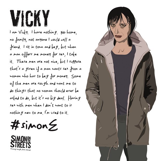 MotherOD's tweet photo. I can't express how brutally unjust this feels. But I've probably walked past and ignored Vicky.
RT @simonotstreets: Vicky tells us this morning about the normality of her having to prostitute herself in order to survive.
#simoneonthestreets
5/10 https://t.co/FGUL9Jy4tN