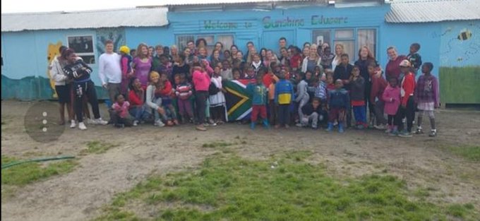 Here's some pics of the school i volunteer at the children are such little miracles https://t.co/lfE