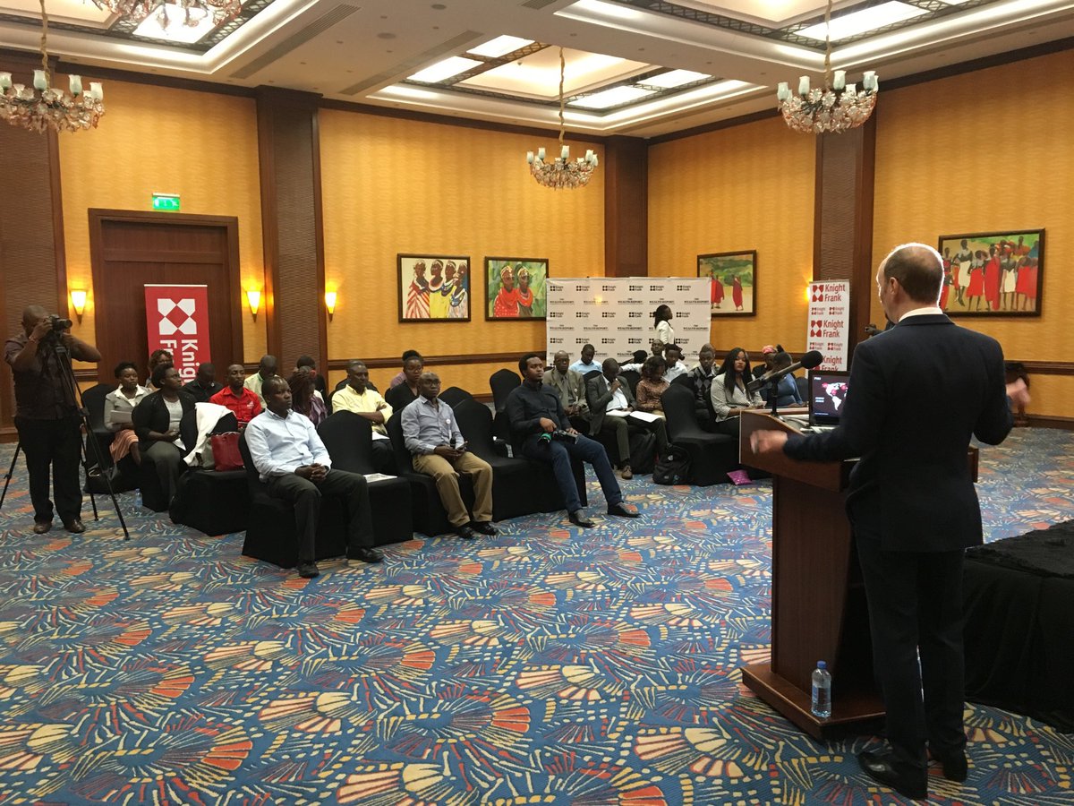 Andrew Shirley presents to journalists at the Wealth Report press conference, The Serena Hotel, Nairobi #thewealthreport #thewealthreport2019 <a href="/knightfrank/">Knight Frank</a> <a href="/knightfrankke/">Knight Frank Kenya</a>