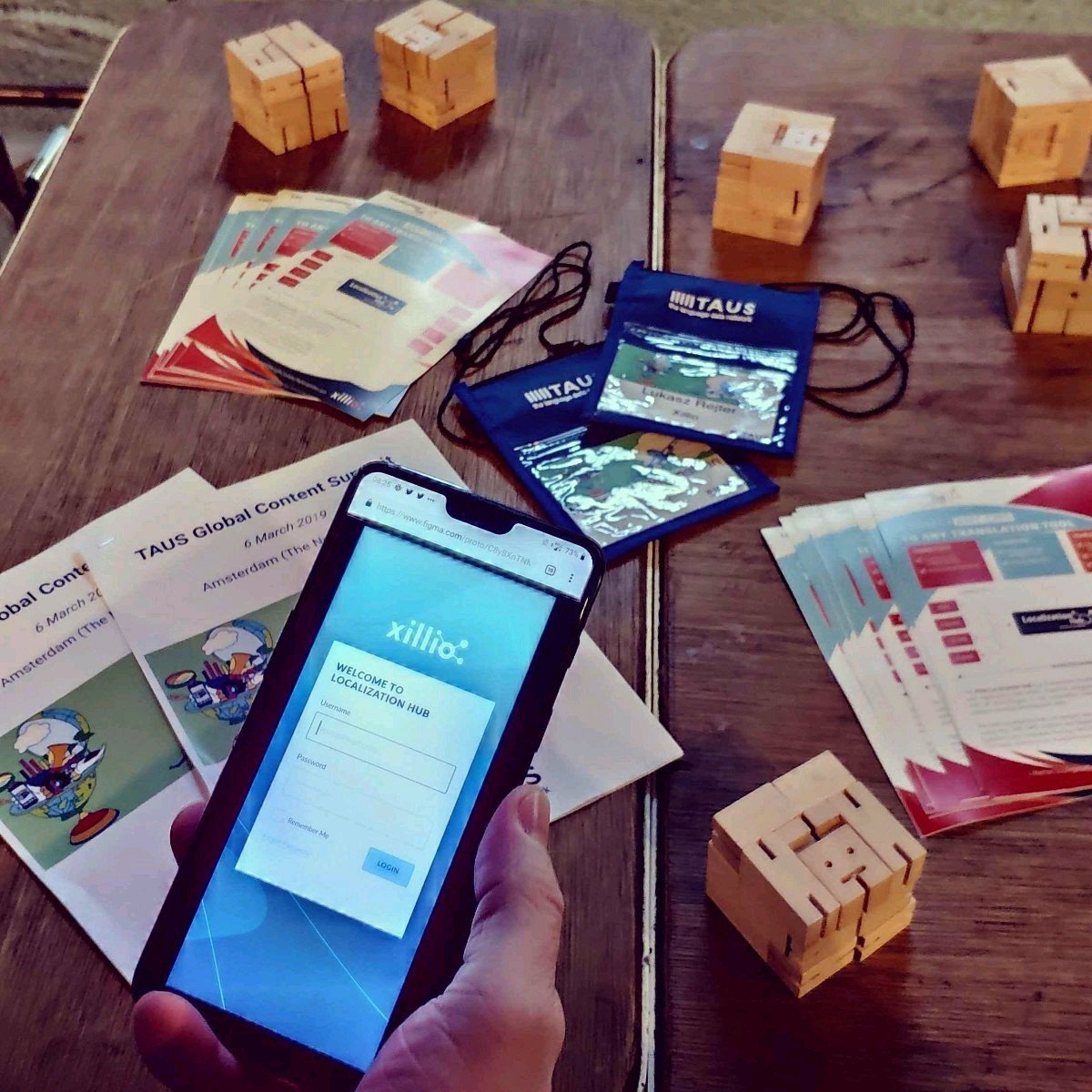 lrejter's tweet photo. Sneak peak of Localization Hub at Taus Global Content Summit in Amsterdam. #connectivity #tl8 #l10n #localization #Translation #content @TAUS_Data @xillio #localizationhub #lochub https://t.co/KH6lOqOhMW
