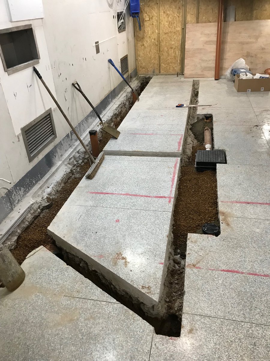 Drainage install well underway at the Mortuary, Ipswich Hospital. ⁦<a href="/klharchitects/">KLH Architects</a>⁩ ⁦<a href="/ESNEFT/">East Suffolk and North Essex NHS Foundation Trust</a>⁩ ⁦<a href="/_Castons/">Castons</a>⁩ @johnslaterhoward