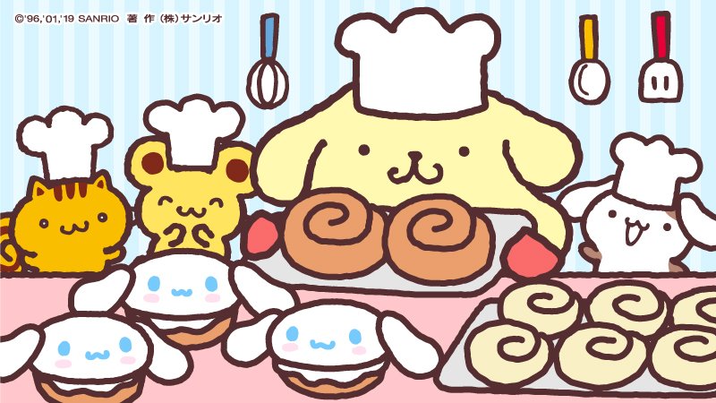 ポムポムプリン 公式 En Twitter 今日お誕生日のお友だちに たくさんシナモンロールを作っているんだ 楽しみに待っててね ポムポムプリン 公式 En Twitter 今日お誕生日のお友だちに たくさんシナモンロールを作っているんだ 楽しみに待っててね
