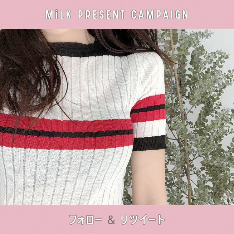 milk_shop__'s tweet photo. ✦ ラインリブTシャツ A332
¥ 2,000

シルエットが綺麗に決まるリブTシャツ。
ライン部分のカラーは3タイプ。

≫ https://t.co/7uyq6S96yG

#韓国ファッション #オルチャン #MiLKSHOP #ミルクショップ https://t.co/txTum3bvKR