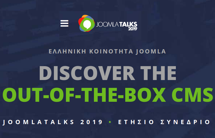 eellak's tweet photo. Joomla Talks 2019: το ετήσιο συνέδριο της ελληνικής κοινότητας του Joomla- Σάββατο, 16 Μαρτίου 2019 https://t.co/4JxDIIP9jB https://t.co/B0Kw55mhL7