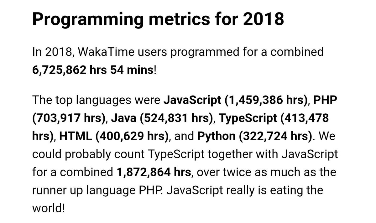 mansourmahboubi's tweet image. #Javascript realy is eating the world !