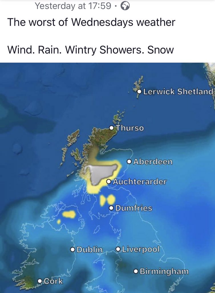 WindyWilson88's tweet photo. As forecast yesterday 🙌😎🤙

Ma pal @SeanBattySTV might have his fancy touchscreen monitor, but he’ll never beat the @Crayola Crayons eh . . . What say you my lovely @JudithRalston 🤔😉😜

#OnTheMoneyAgain #MonTheCrayons #WeatherBantz #InWindyWeTrust #ItsSnowJoke https://t.co/BLl0fQRClF