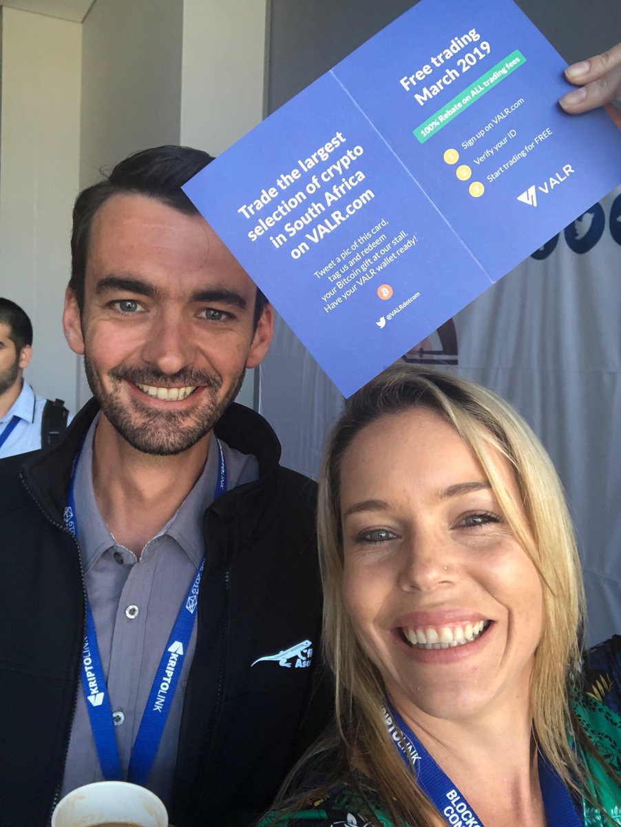 CharleneCanCode's tweet photo. @VALRdotcom 
Block Chain Africa https://t.co/aJ6LcFKWfK