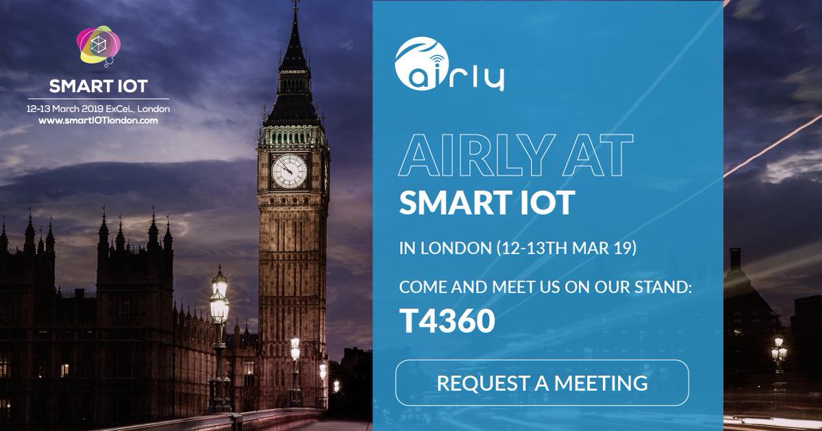 airlyorg's tweet image. Next week Airly will take part in @Smart_IoT London 2019. If you will be somewhere around, please come to ExCeL London and let&apos;s have a chat about our idea on how to successfully tackle the problem of air pollution. #SmartIoT #SmartIoTLondon #excellondon #London